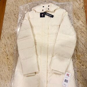 NWT Rare Y2K Ecko Red Down Puffer – Ultra Warm Heavy Winter Coat – Cream